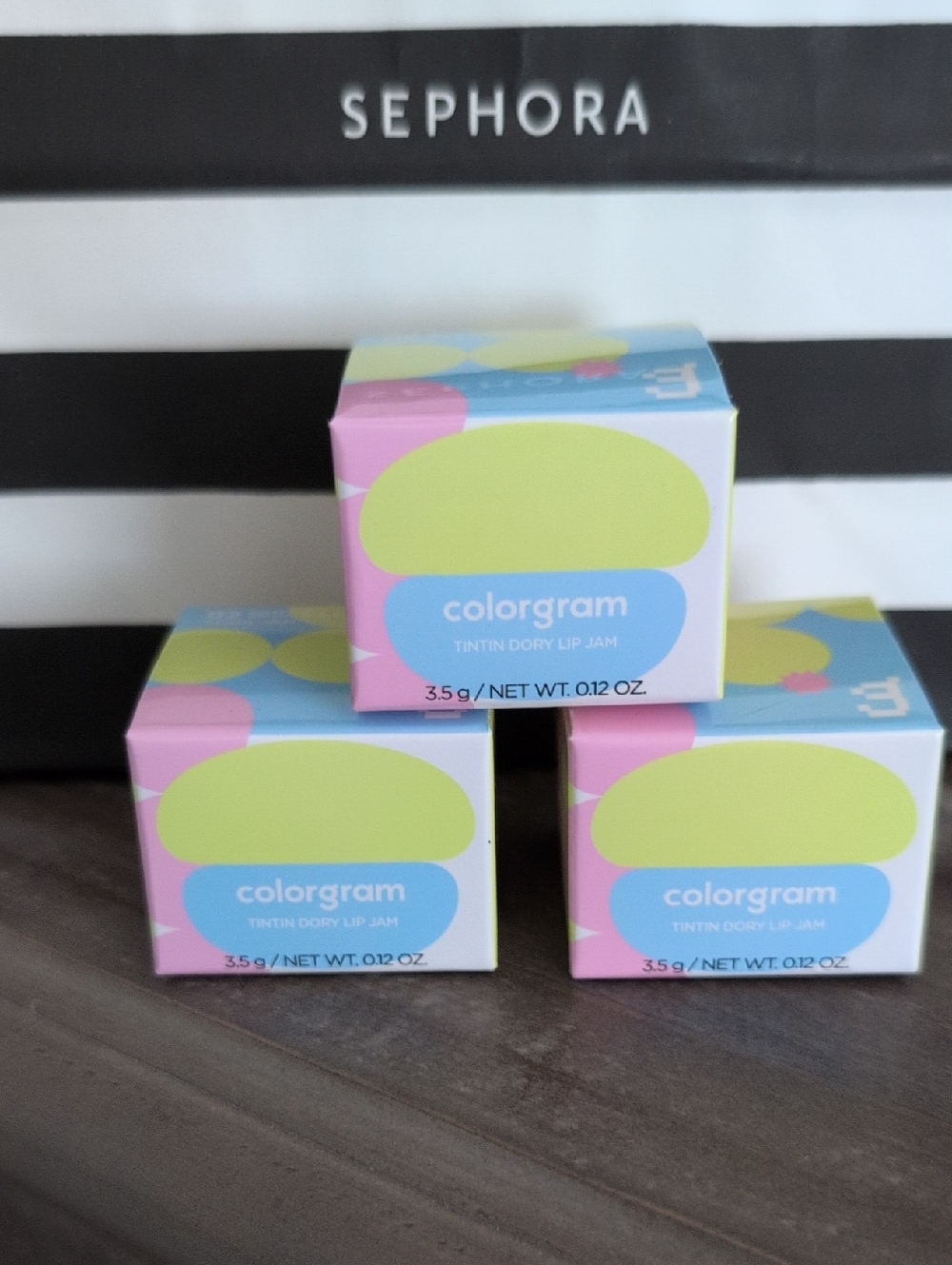Colorgram Tintin Dory Lip Jam - Pastel Pink & Blue Boxed